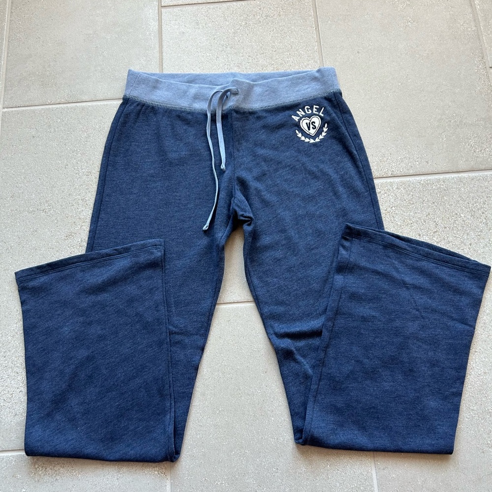 Victoria’s Secret Blue Drawstring Sweat Pants